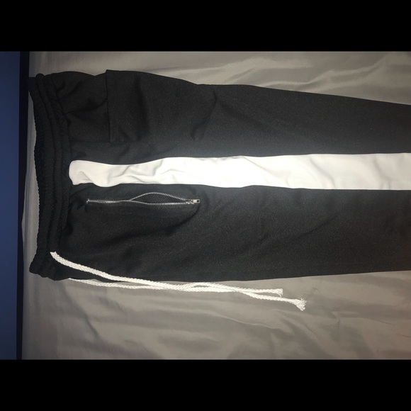 Black and white track pants - Picture 2 of 3